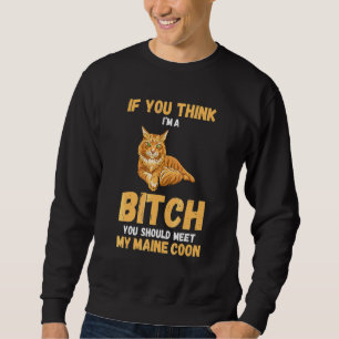 Cat Maine Coon Sweatshirt