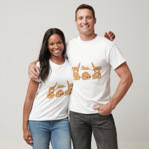 Cat Making Biscuits - Baking Lover Design T-Shirt