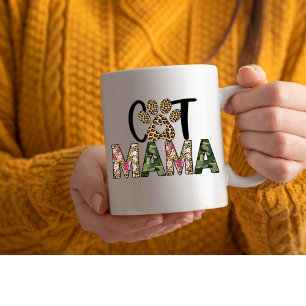 Cat Mama Cat Mum Shirt Coffee Mug
