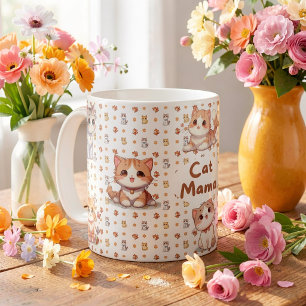 Cat Mama Coffee Mug