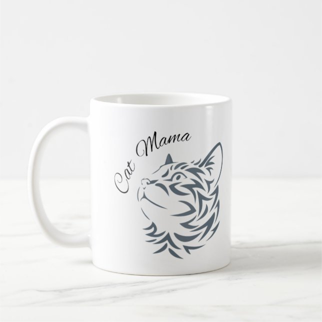 Cat Mama      Coffee Mug (Left)
