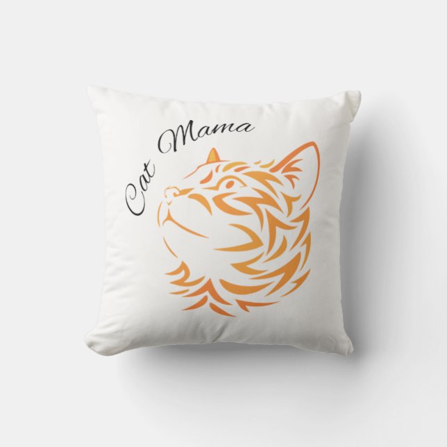 Cat Mama      Cushion (Front)
