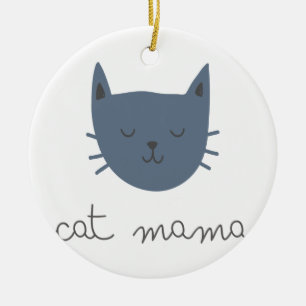 Cat Mama Ornament