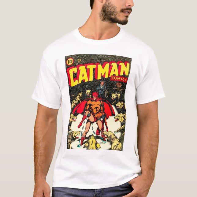 Cat-Man Comics #31 T-shirt (Front)