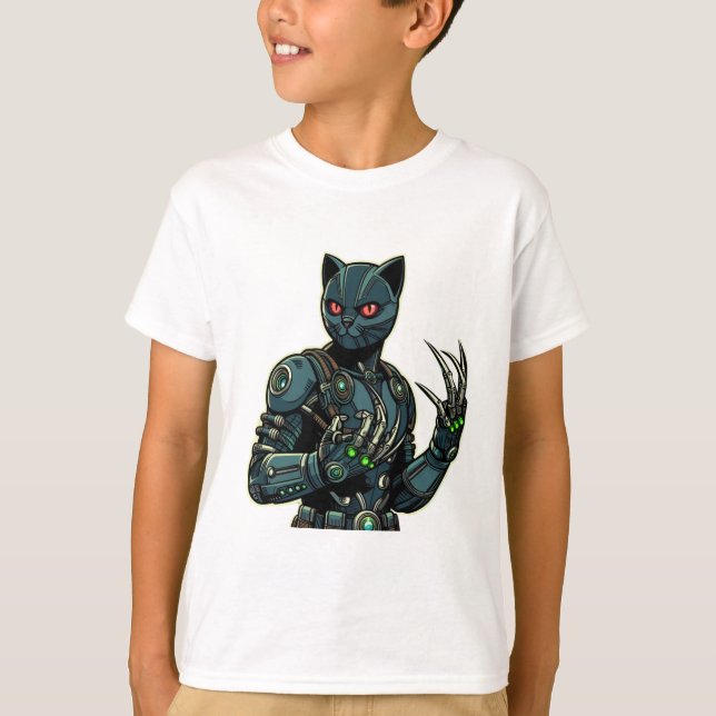 Cat Man Daddy: The Feline Avenger T-Shirt (Front)