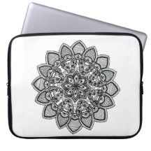 CAT MANDALA laptop sleeve