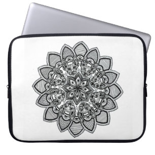CAT MANDALA laptop sleeve