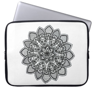 CAT MANDALA laptop sleeve