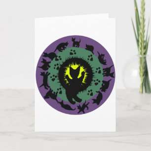 Cat Mandala Note Card