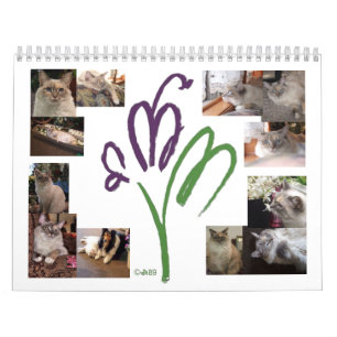 Cat Mascot Calendar