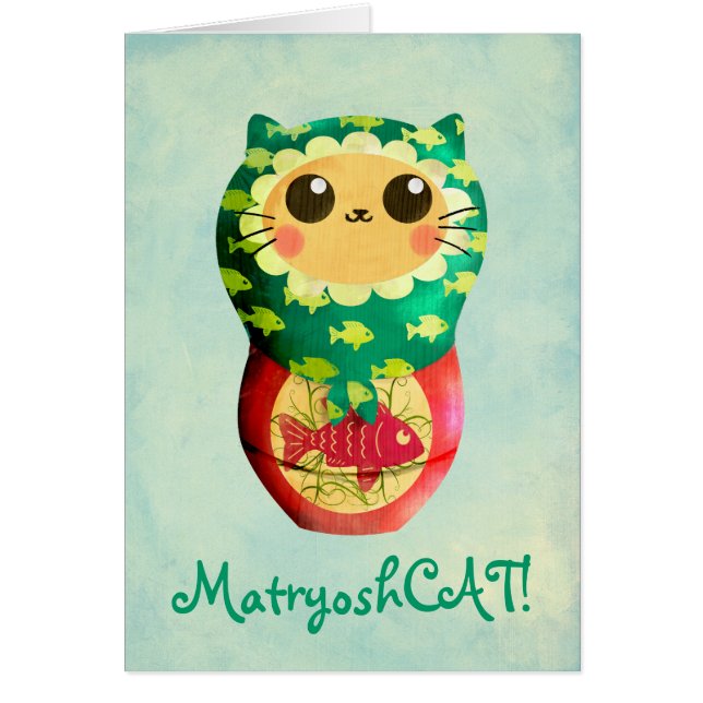 Cat Matryoshka Doll (Front)