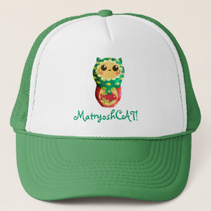 Cat Matryoshka Doll Trucker Hat