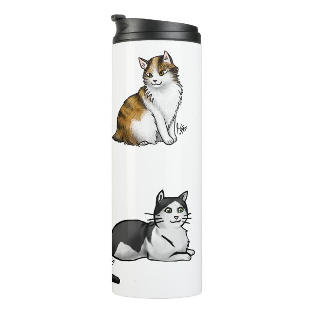 Cat McAllister Family Thermal Tumbler (Rotated Right)