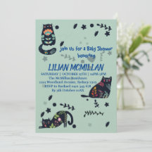 CAT ME IF YOU CAT FUNNY INVITATION