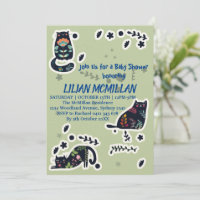 CAT ME IF YOU CAT FUNNY INVITATION