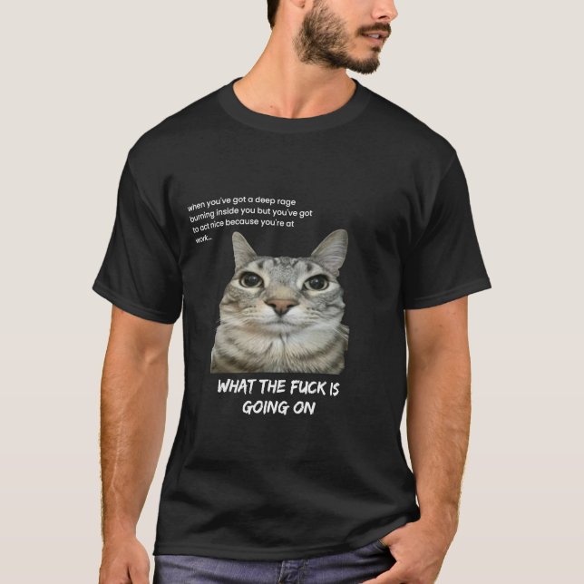 Cat mem T-Shirt (Front)