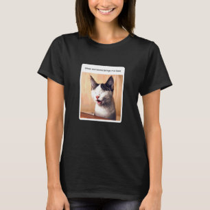 Cat Meme Beer Drinker Alcohol T-Shirt