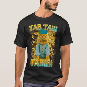 Cat Meme Cat Lover Muslim Cat Funny Cat Mum Tab Ta T-Shirt