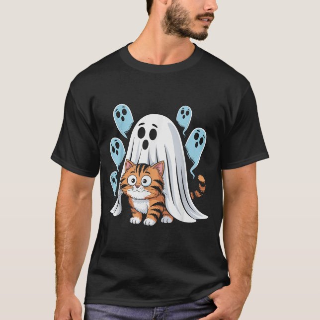 Cat Meme Funny Soky Halloween Kitty  T-Shirt (Front)