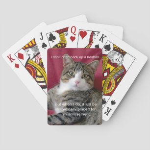 Cat Meme Playing Cards