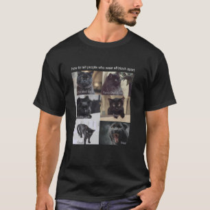 Cat Meme Silly Cat Funny Kitty Meow Hiss Kitten T-Shirt