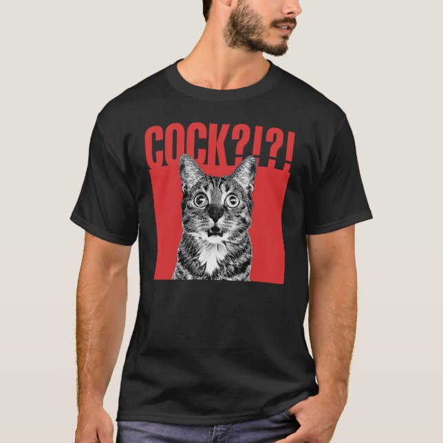 Cat meme T-Shirt (Front)