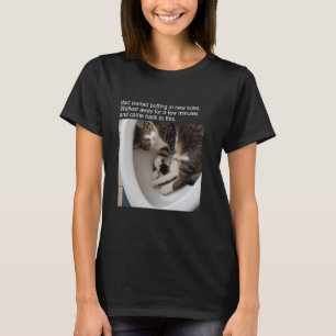 Cat Meme Tshirt Silly Cat Funny Kitty Meow Hiss Ki