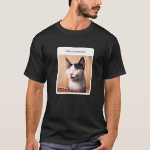 Cat Meme When I'm At The Pool Swimming Vacation T-Shirt