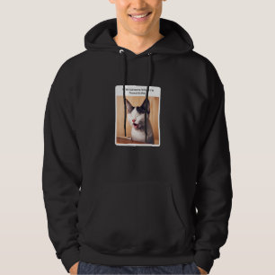Cat Meme When Someone Brings Me Peanut Butter Hoodie
