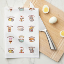 CAT MEMES Kitchen Towel
