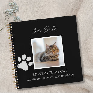 Cat Memorial Remembrance Pet Loss Grief Journal 