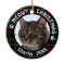 Cat MEOWY CHRISTMAS 2-Sided Christmas Plaid