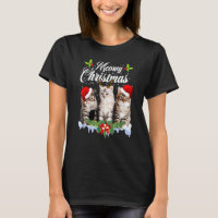 Cat Meowy Family Matching Christmas Pyjamas Santa