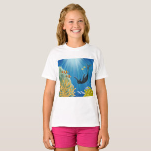 Cat Mermaid T-Shirt