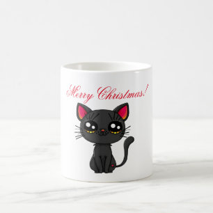 Cat Merry Christmas  Coffee Mug