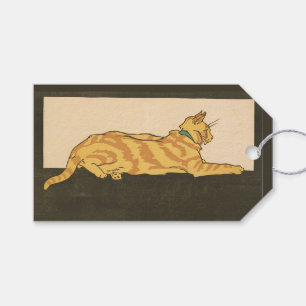 Cat Merry Xmas, 1921 Gift Tags