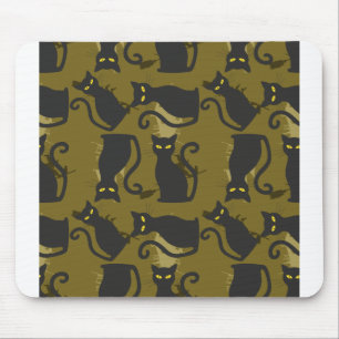 Cat Metallizer Factory Deco Template Tube Art Mouse Mat