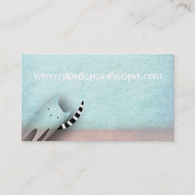 Cat Miau Business Card (Front)