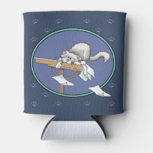 Cat mischief pattern can cooler