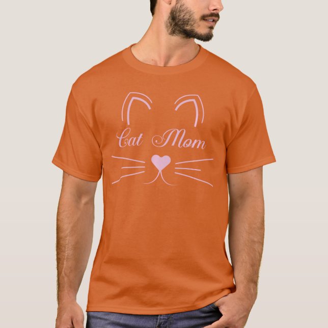 Cat Mom boy T-Shirt (Front)