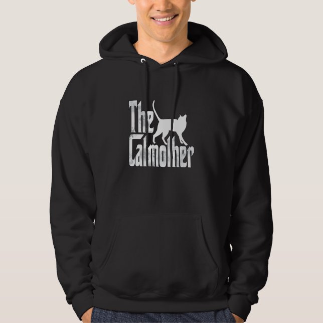 Cat Mom Catmother Cat Mother Kitty Mommy  1 Hoodie (Front)