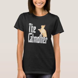 Cat Mom Catmother Cute Cat Mother Kitty Mommy 4 T-Shirt