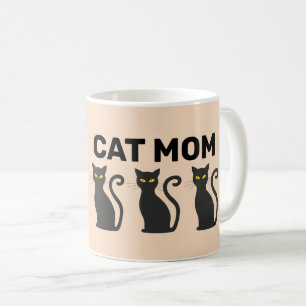 CAT MOM COFFEE MUGS