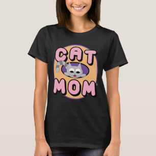 CAT MOM Cute Cat T-Shirt