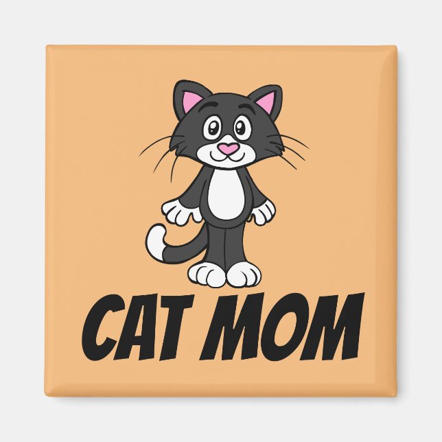 CAT MOM FRIDGE MAGNETS (Front)