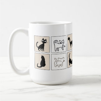 Cat Mom Human Second Funny Coffee Mug