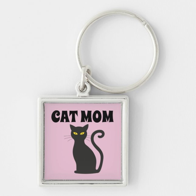 CAT MOM KEY CHAIN (Front)