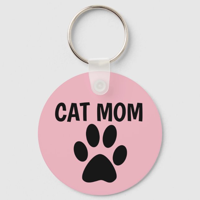 CAT MOM Key Chains (Front)