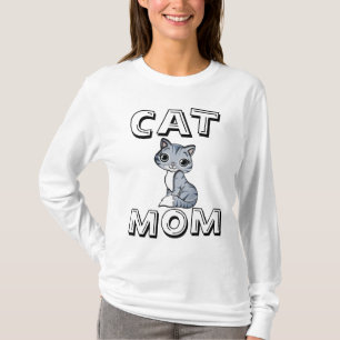 CAT MOM, Ladies T-Shirts