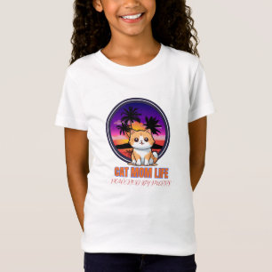 Cat Mom Life funny T-Shirt